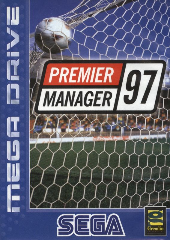 Premier Manager 97 box art for Sega Mega Drive